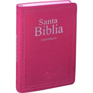 Biblia Concordancia RV1960 Cuerina Rosa